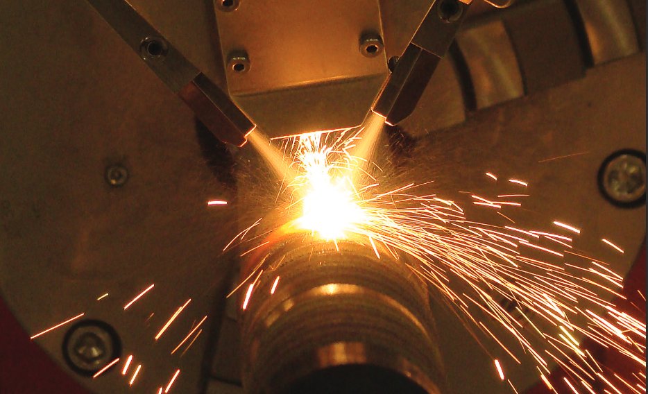 Heat treating and hardening a surface with a laser