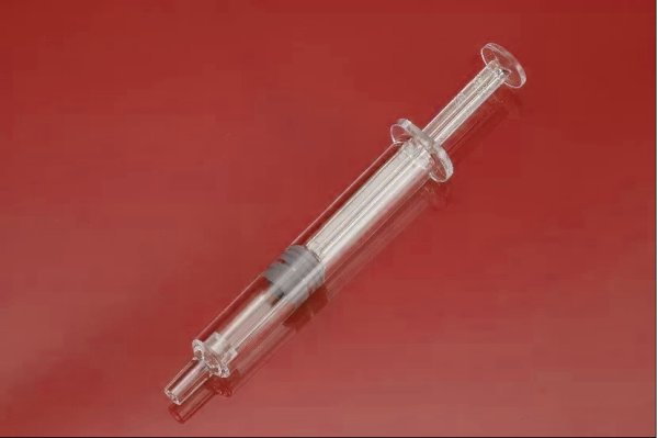 plastic welded syringe