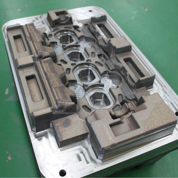 3d printed cylinder head mould