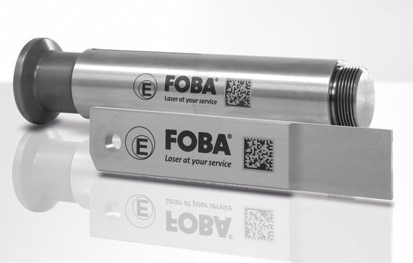 Aerospace component marking - ejector pin
