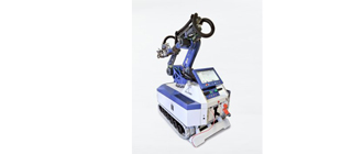 The AL- ROCK is the world’s first mobile robot for targeted laser hardening of metal surfaces.