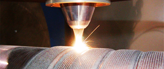 Laser Cladding, adding materials to base parts using lasers