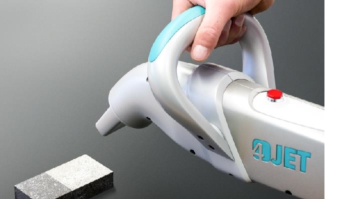fully flexible hand-held cleaning using lasers