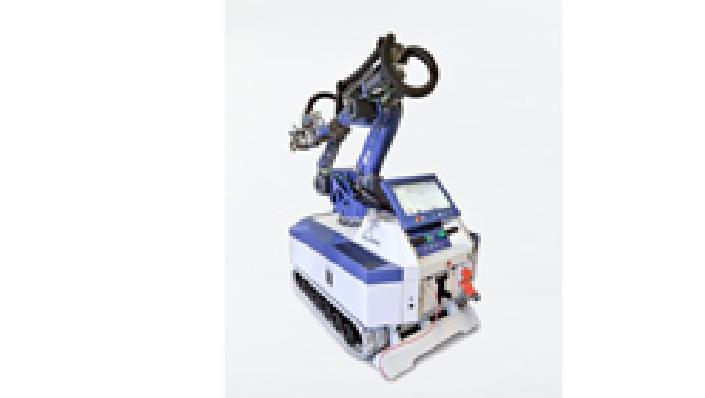 The AL- ROCK is the world’s first mobile robot for targeted laser hardening of metal surfaces.