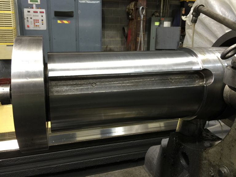 Laser Welding a Nuclear Power Turbine Shaft