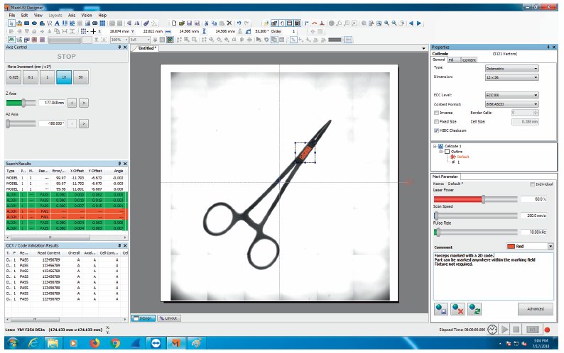 Mosaic laser marking Software